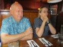 Pete and June wait to order brunch