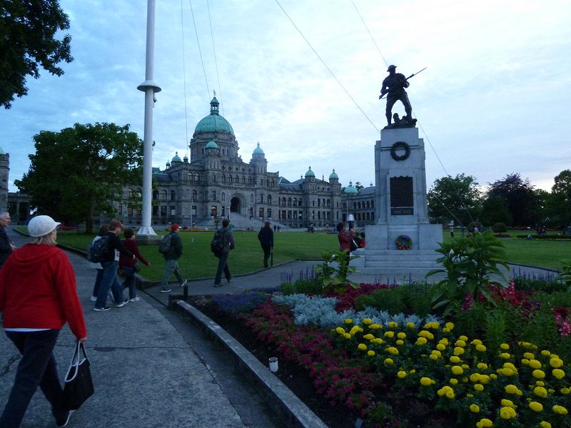 British Columbia government building