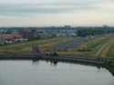 A freeway goes under the canal that we are using