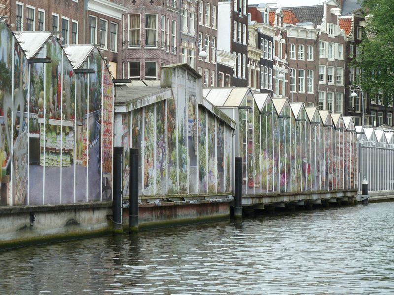 Back of the Flower Market