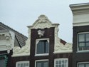 Typical hoist hook at the gable of a house