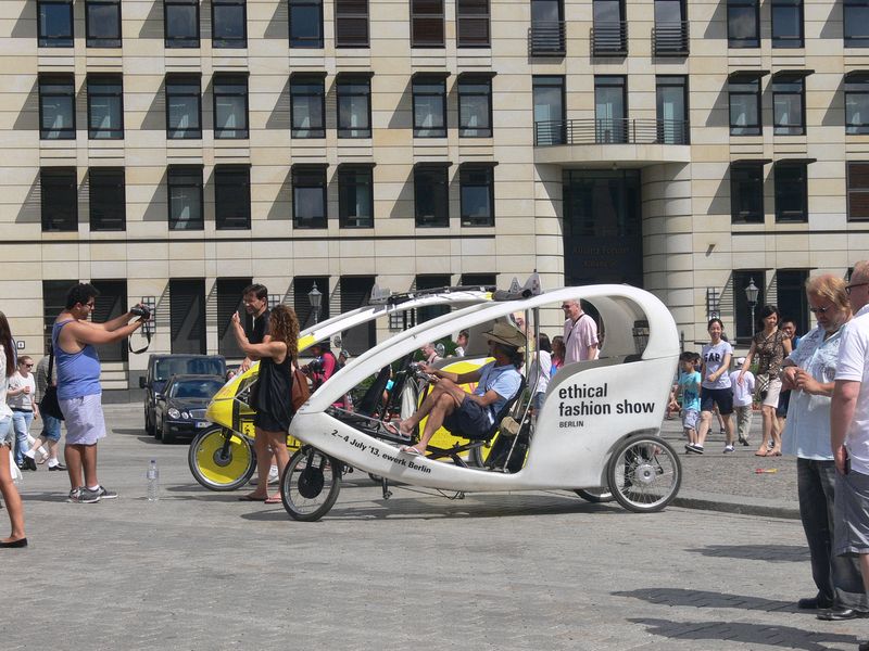 Interesting bicycle taxis