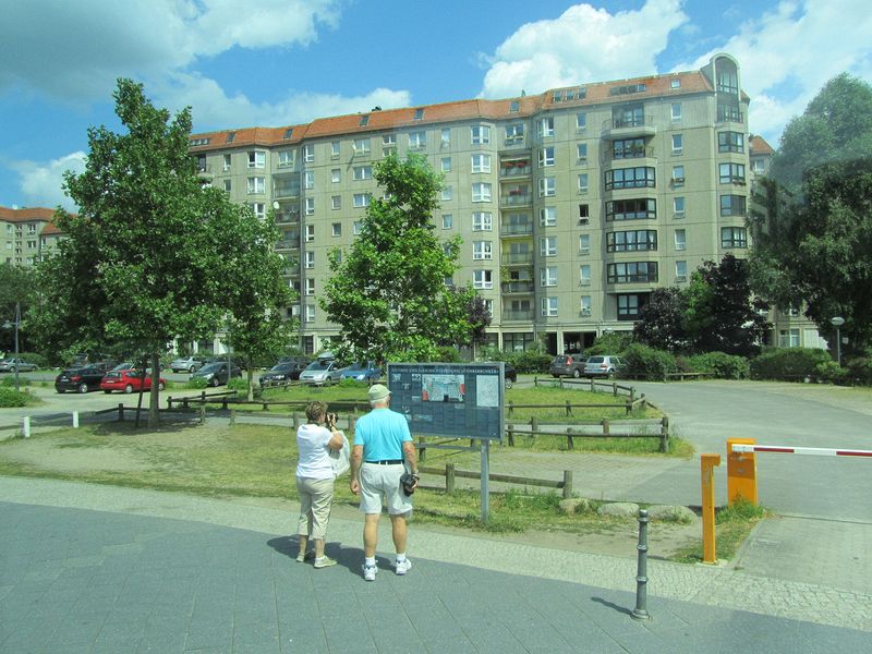 This is where Hitler's bunker was where he committed suicide