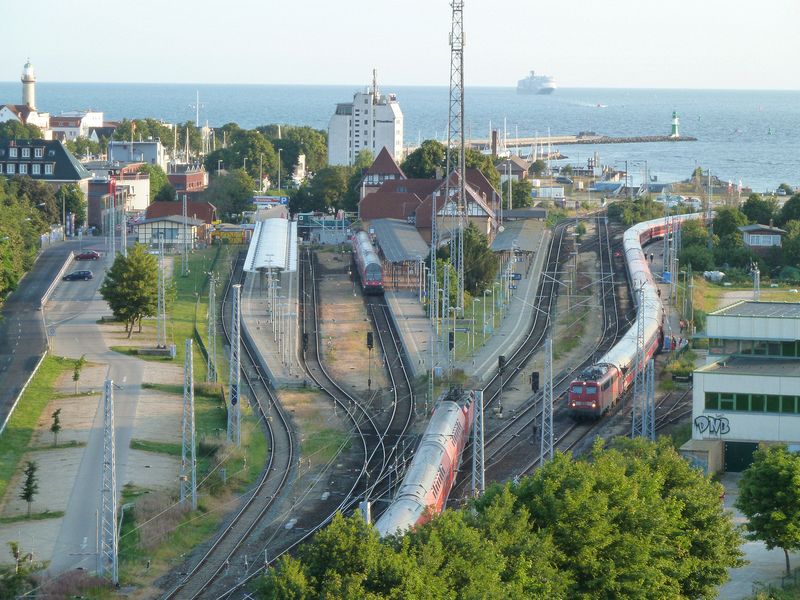 Warnemunde train station