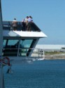 The bridge with observation deck above