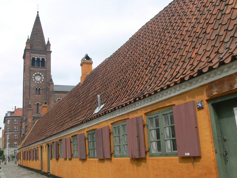 An old building next to St Paul's church