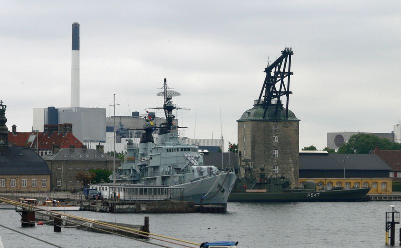 Danish war ships