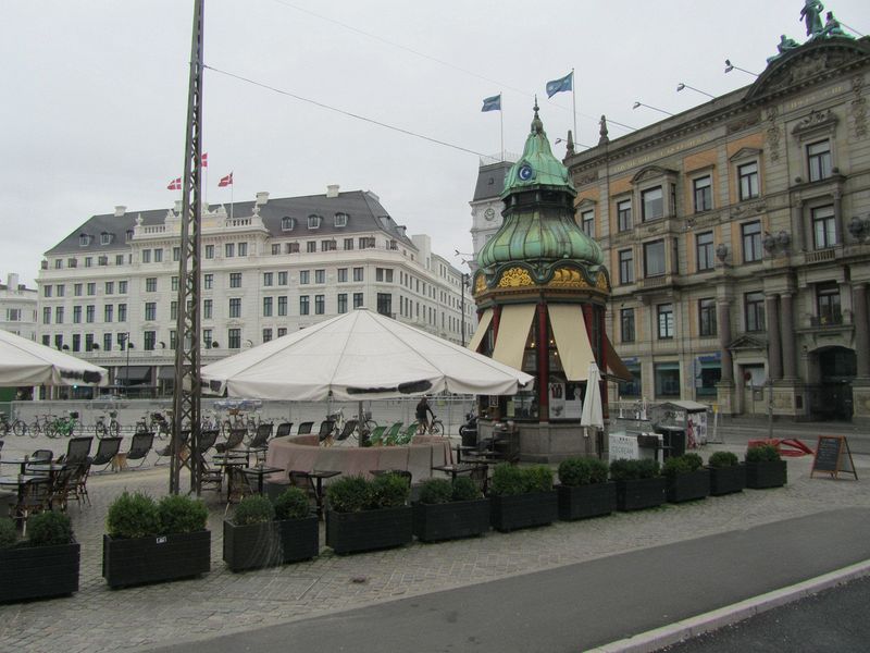 Fancy kiosk