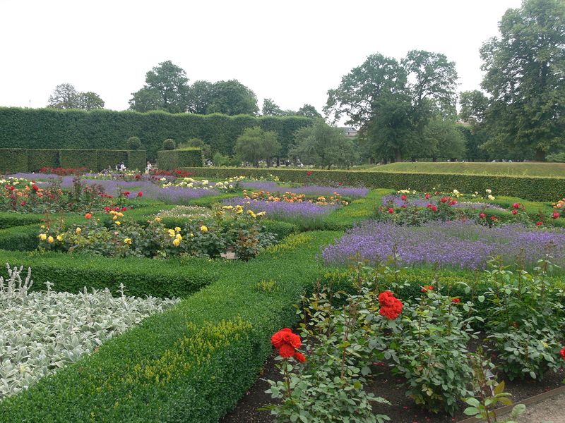 Royal flower garden