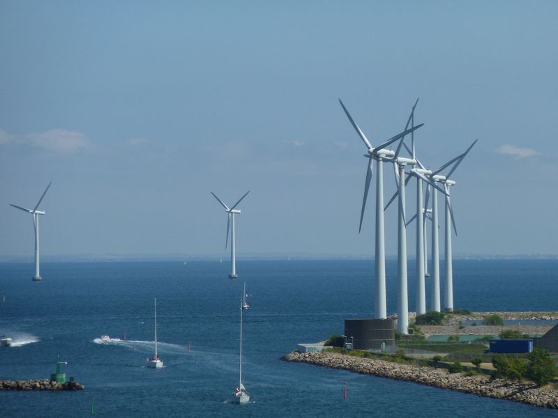 Windmills generate 30% of Denmark's electricity