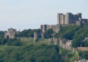 Close-up of the castle keep