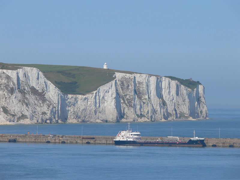 The white cliffs of Dover