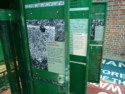 Old lockers are now exhibits