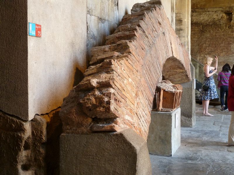 Roman brickwork arch