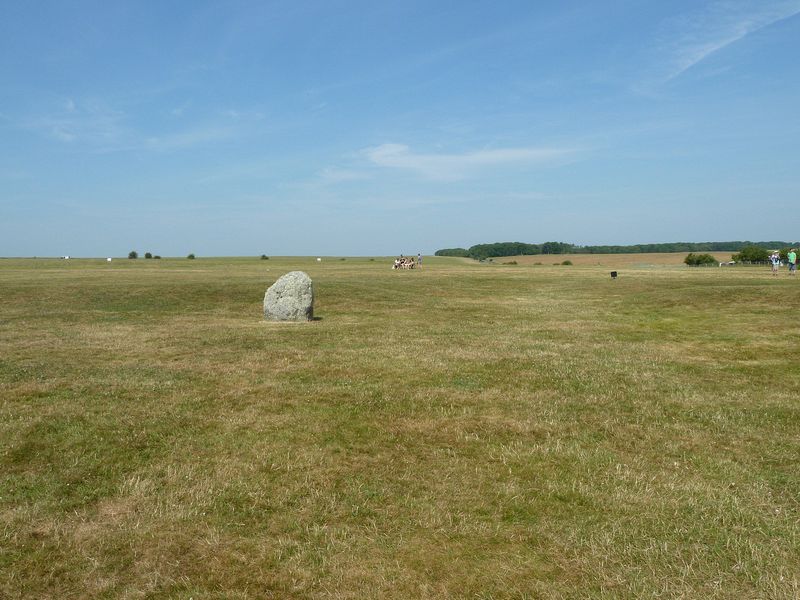 The station stone all by itself