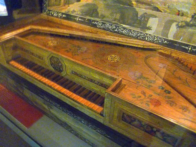 Old harpsichord