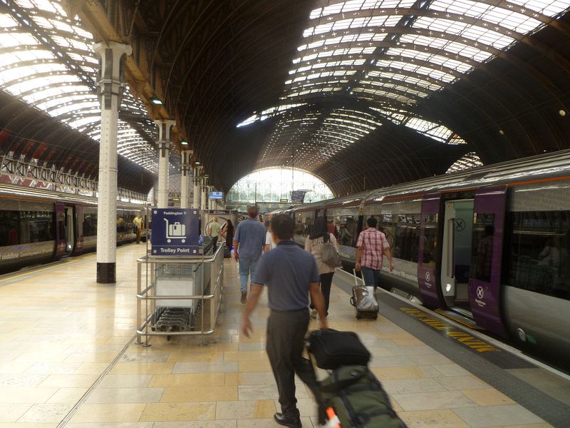 Paddington Station in London