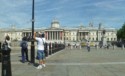 The National Gallery at Trafalgar Square