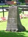 Gravestone from 1829