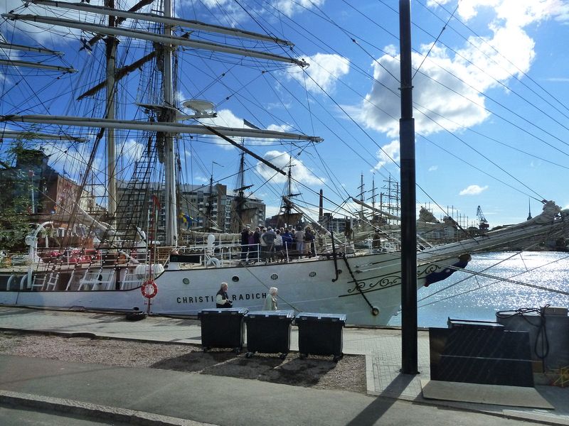 There are lots of tall ships in town for a regatta - 1