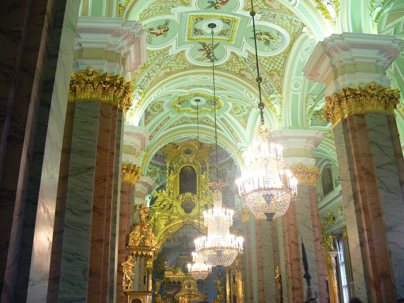 Interior of the cathedral