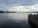 The Neva River is a big river