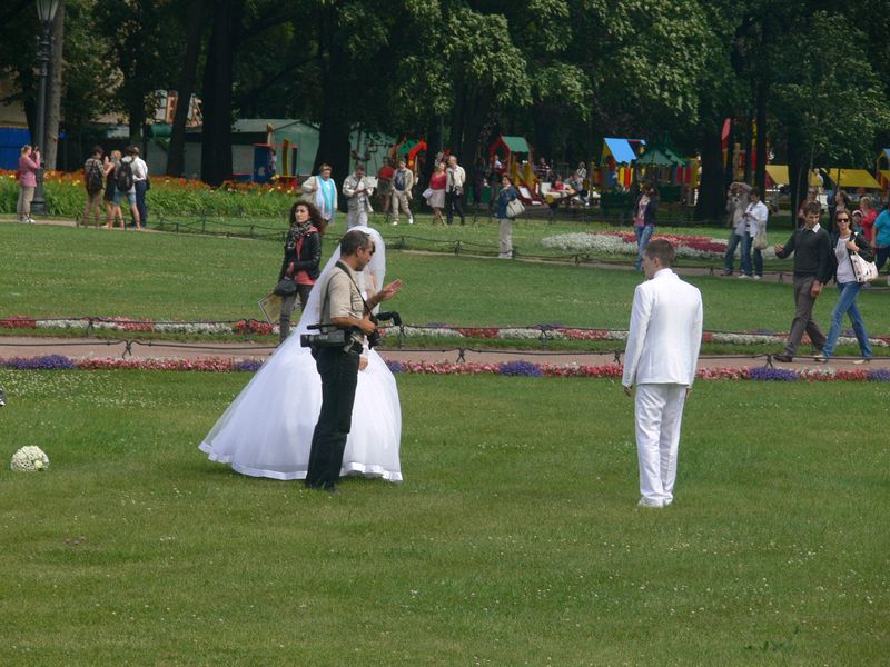 Wedding photos in Decembrist Square