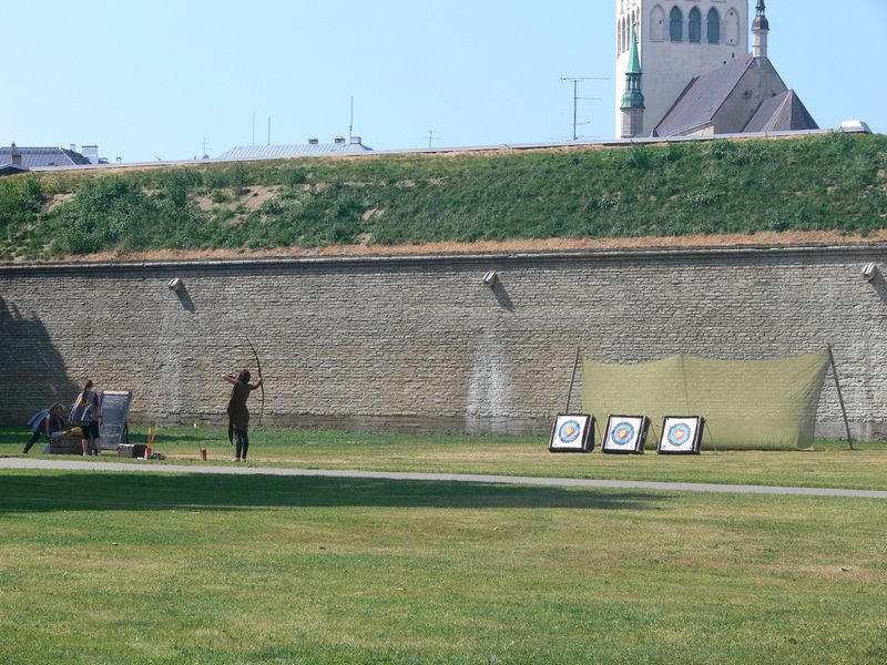 Archery practice