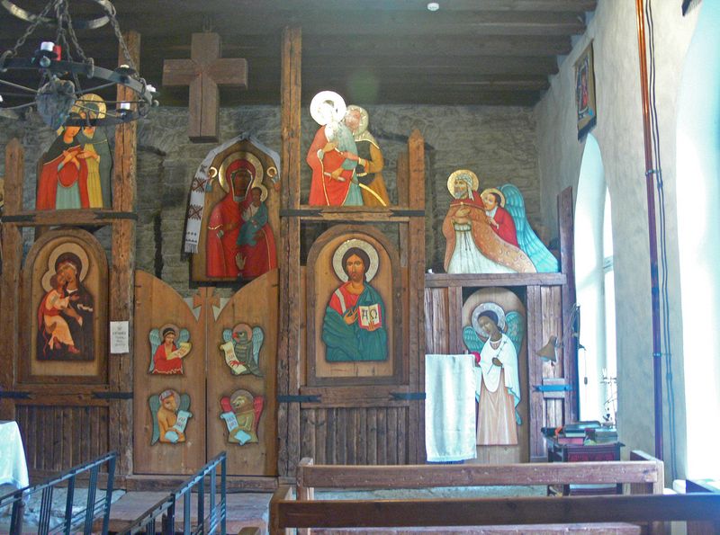 Chapel inside the town wall