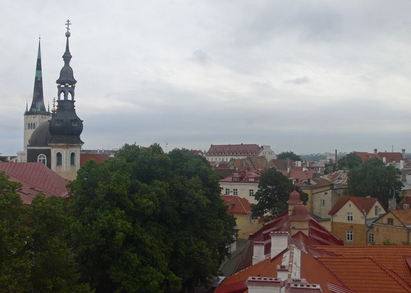 Tallinn skyline