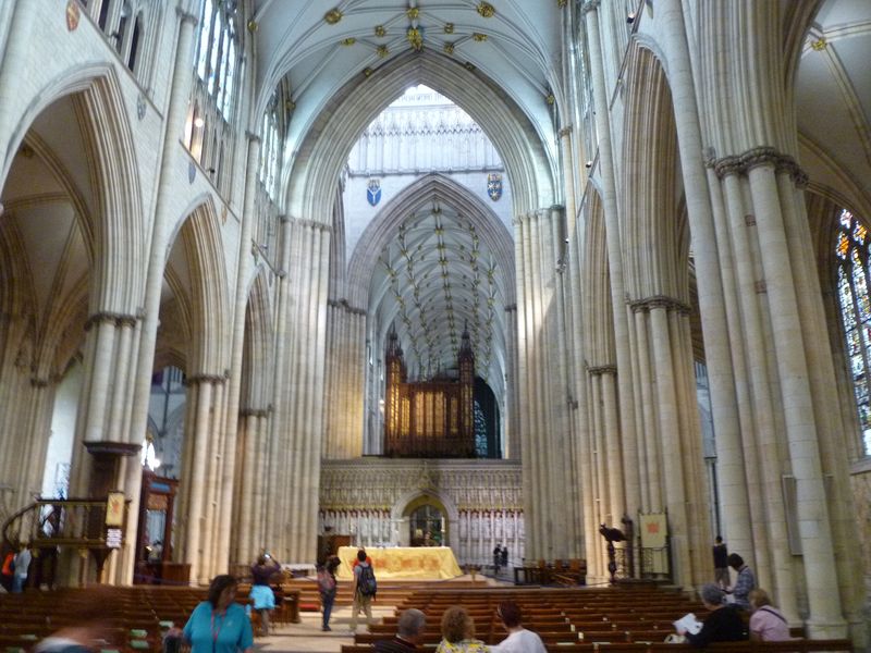 Inside the York Minster