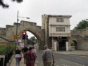 Walking towards Walmgate and the city walls