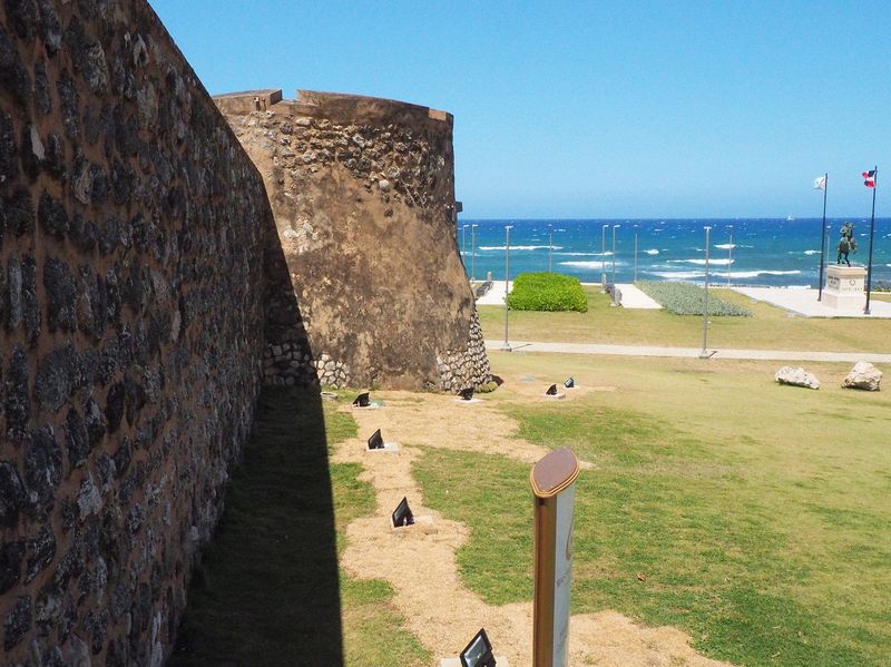 Another view of the fort's outer walls