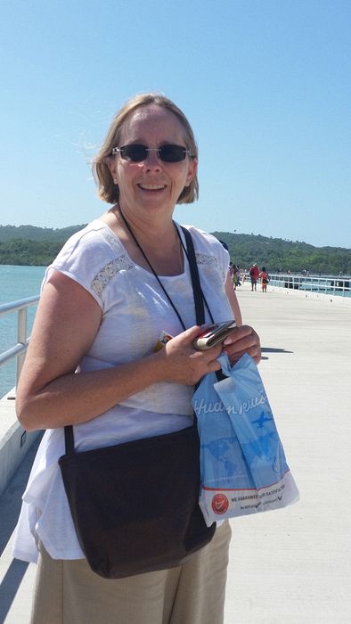 June on the pier