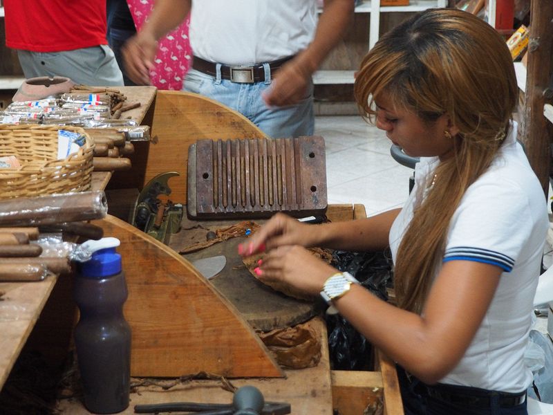 Making cigars