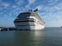 Carnival Splendor docked at Amber Cove