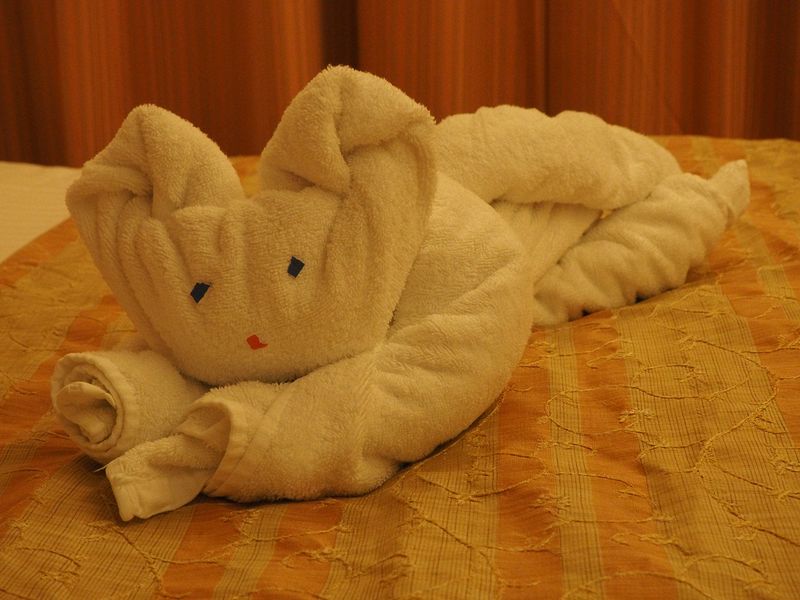 March 28th towel animal