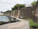 A long expanse of the city wall