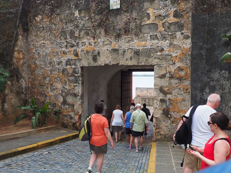 The San Juan Gate which was the formal entrance to the city since 1635