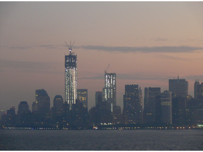 Manahattan skyline in the early morning