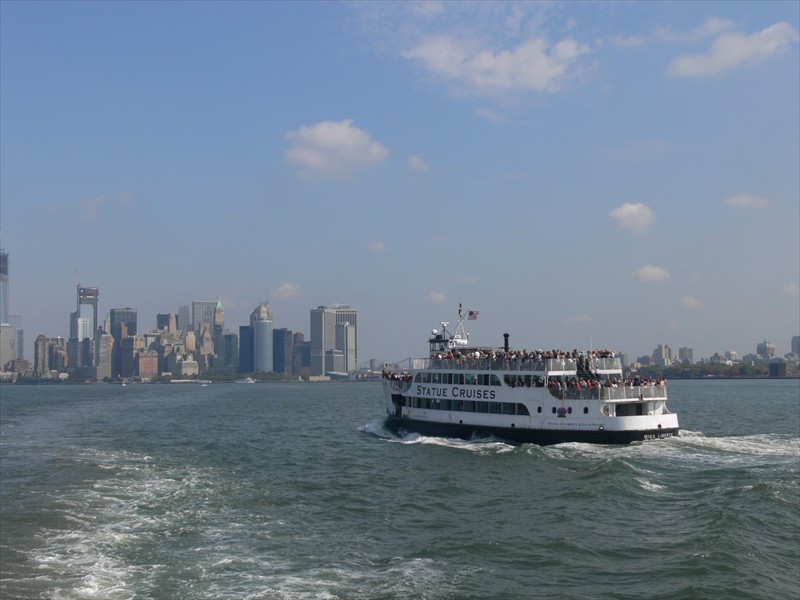 Statue Cruises boat