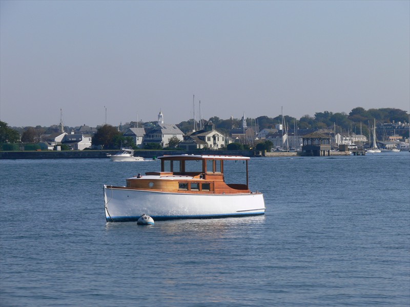 Old wooden boat