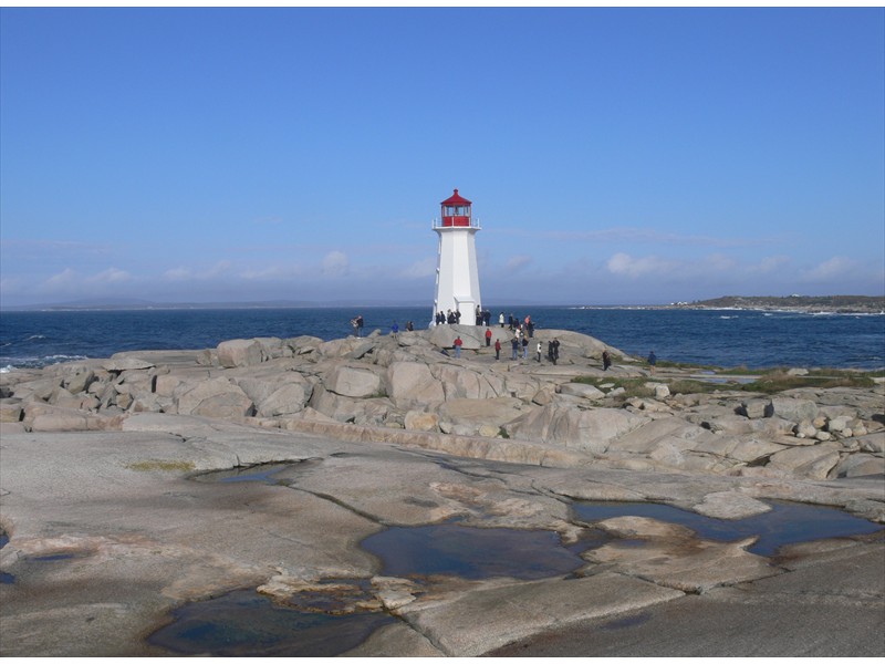 Lighthouse on the rocks