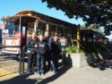 At the cable car terminus