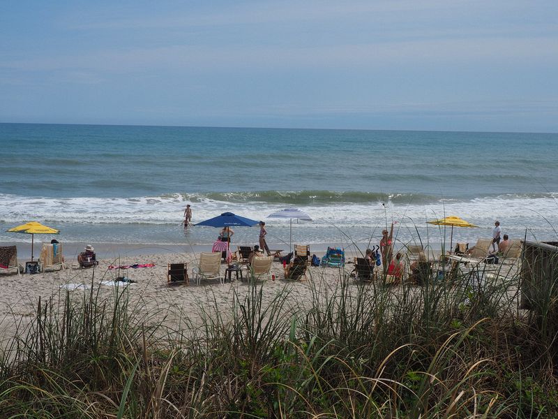 Beach at the hotel