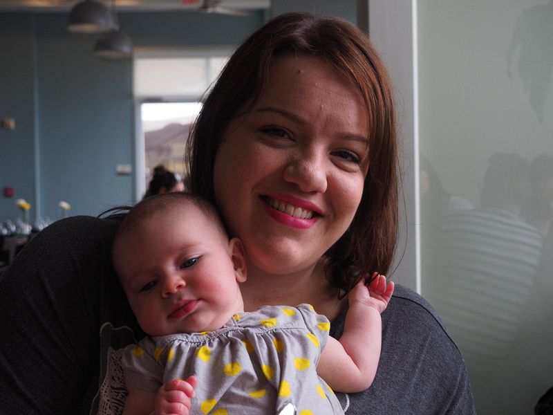 Dana with her niece Audrey