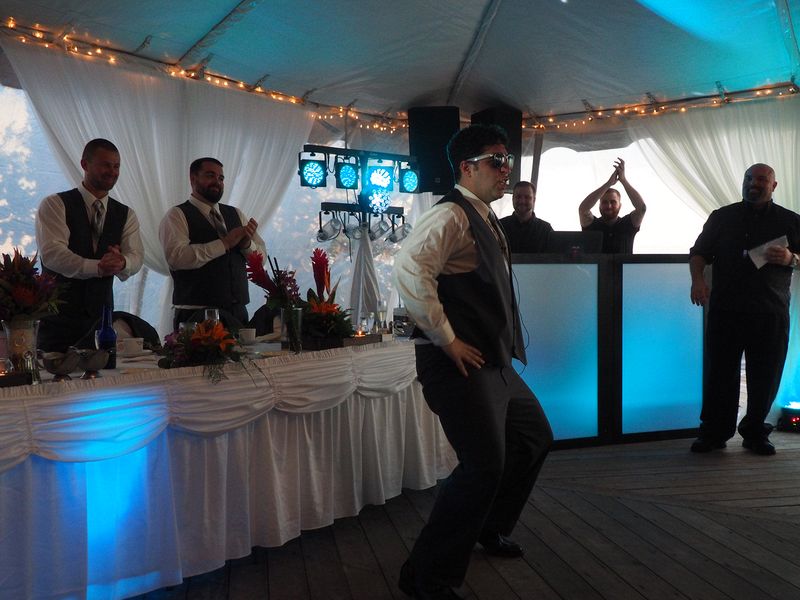 Groomsman dance