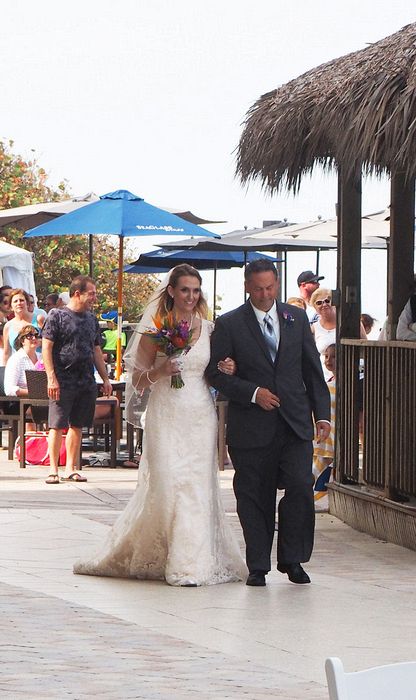 The bridal march