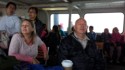 Diane and Pete in the tour boat