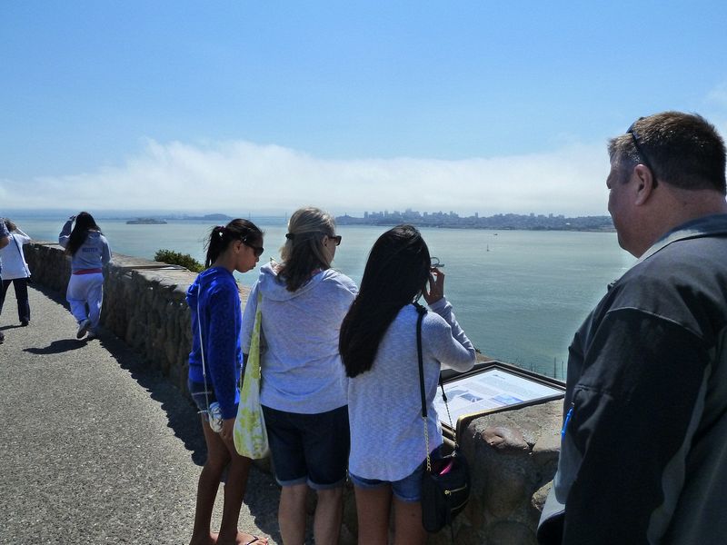 Looking out at San Francisco Bay